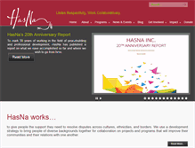 Tablet Screenshot of hasna.org